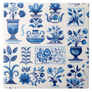 Carreaux de motif de Delft