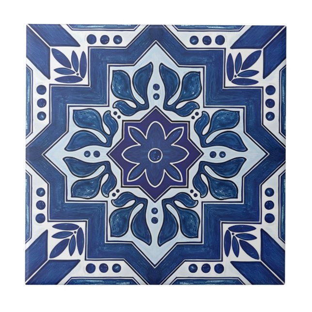 carreaux de motifs floraux délicats (Devant)