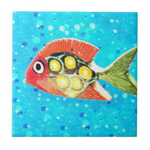 Carreaux de poissons tropicaux