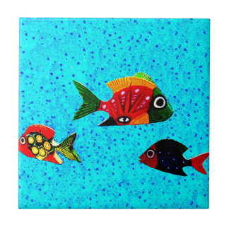 Carreaux de poissons tropicaux