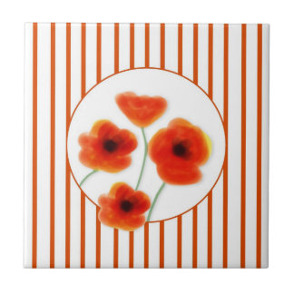 Carreaux de Poppies et de Grandes Carreaux