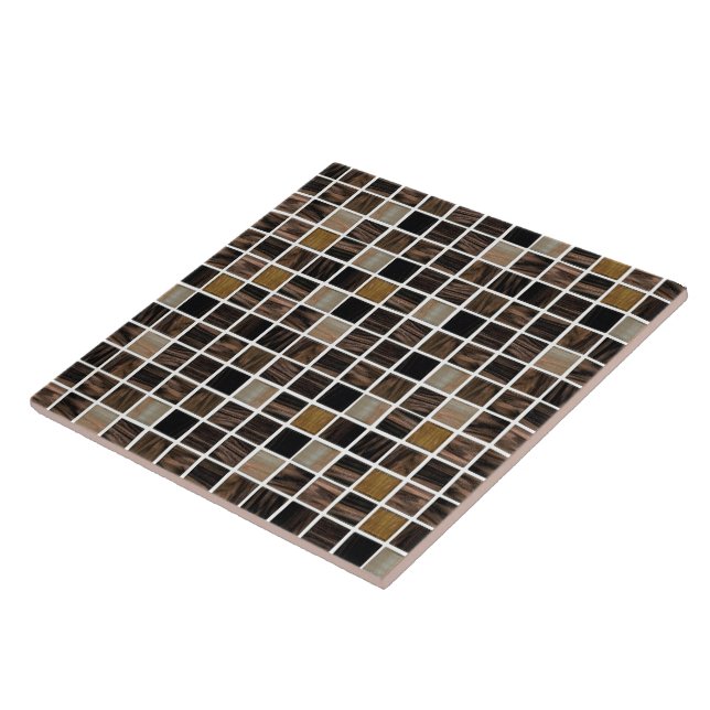 Carreaux de verre en cuivre (Côté)