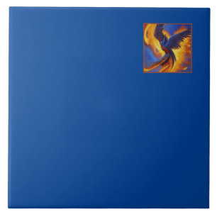 Carreaux décoratifs - Couleur Bleue Profond - Art 