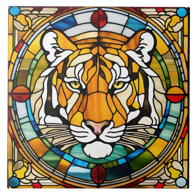 Carreaux décoratifs en verre de tigre (Devant)