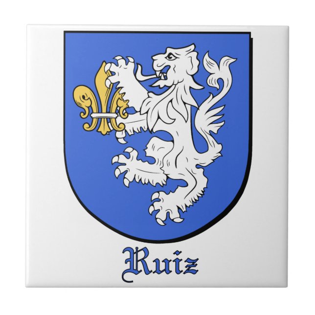 Carreaux décoratifs Ruiz Family Shield (Devant)