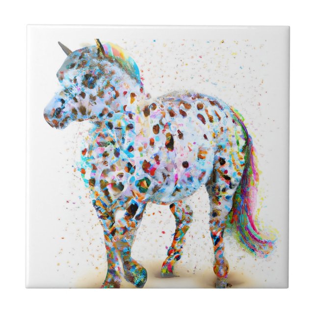 Carreaux en céramique Appaloosa Pony (Devant)