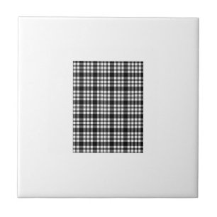 Carreaux en céramique blanc et noir
