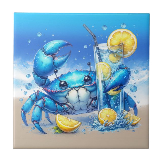 Carreaux en céramique de crabe (Devant)