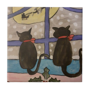 Carreaux en céramique de Noël