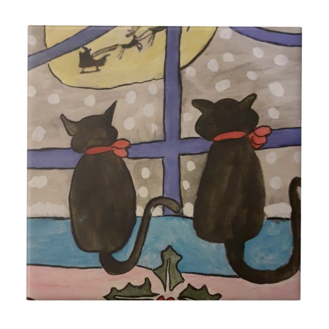 Carreaux en céramique de Noël (Devant)