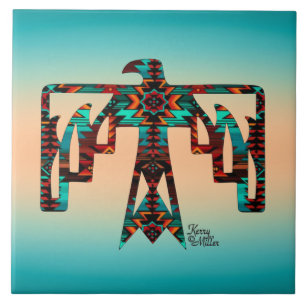Carreaux en céramique de Thunderbird Tribal
