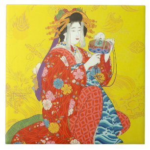 Carreaux en céramique Geisha Lady