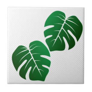 Carreaux en céramique Monstera Leaf Design