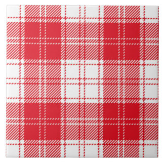 Carreaux en céramique rouge