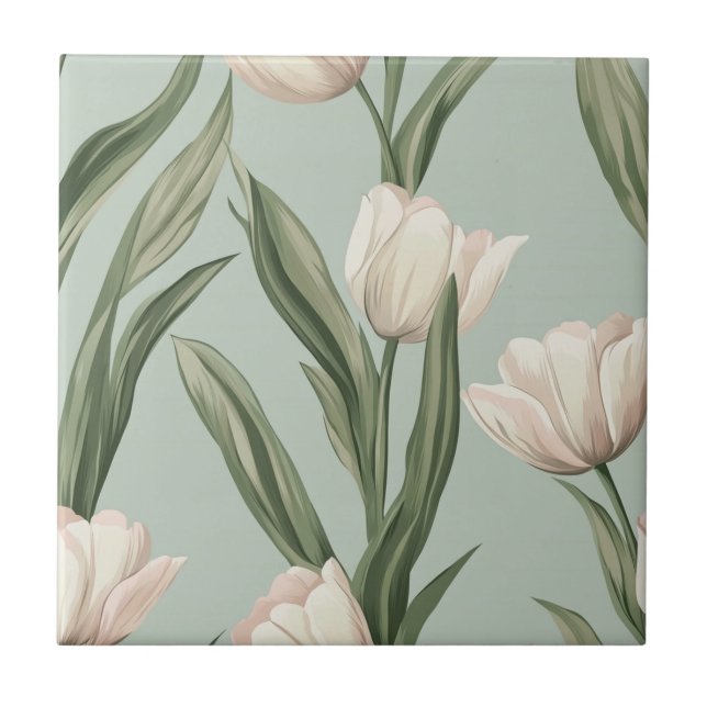 Carreaux En Céramique Tulip cool Pour Entrée Éléga (Devant)