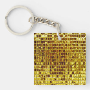 Carreaux en mosaïque d'or Elégant luxe moderne