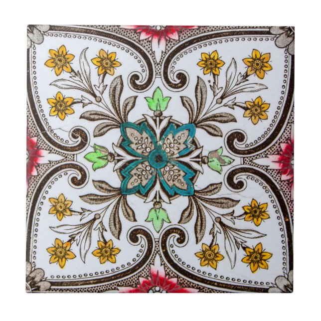 Carreaux floraux de Peranakan (Devant)