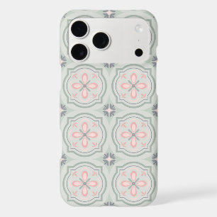 Carreaux Floraux Pastel Verts