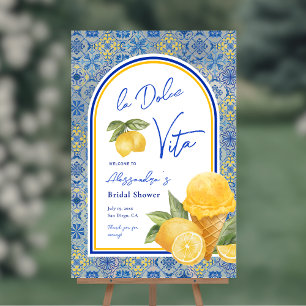 Carreaux italiens La Dolce Vita Fête des mariées d