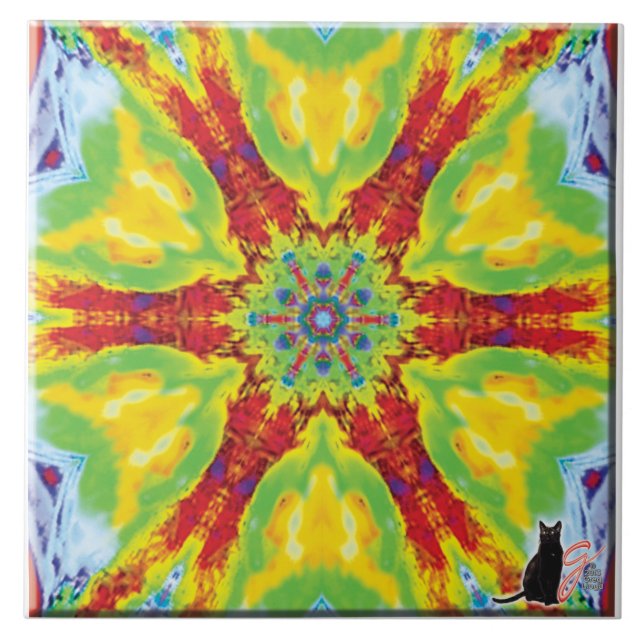 Carreaux Kaleidoscope (Devant)