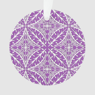 Carreaux marocains - violet et blanc