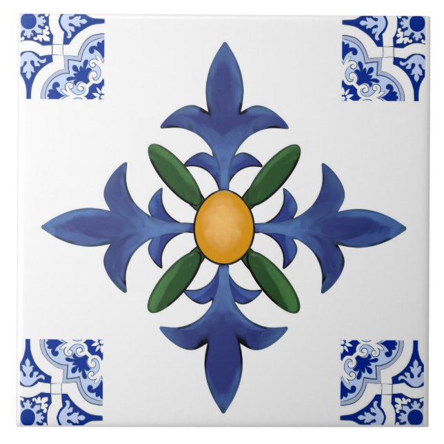 Carreaux méditerranéens (Devant)