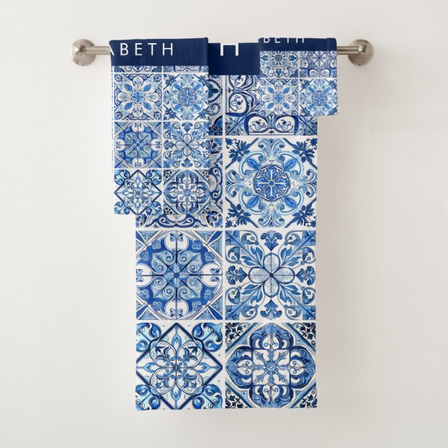 Carreaux méditerranéens, Portugais, Azulejo, Votre (En situation)