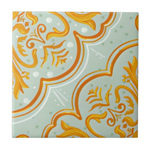 carreaux muraux classiques blancs et or