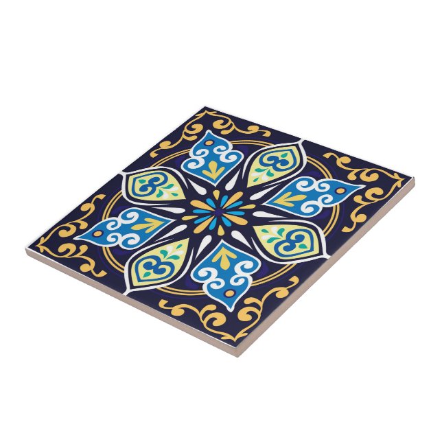 Carreaux orientaux, Azulejos   (Côté)