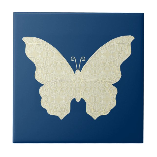 Carreaux papillon en dentelle (Devant)