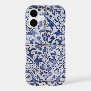 Carreaux Portugais - Azulejo Bleu et Blanc Floral
