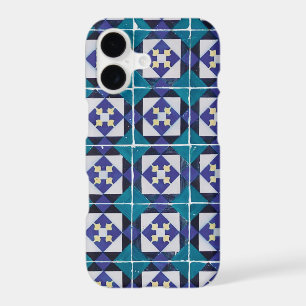 Carreaux Portugais - Azulejo Diamant Géométrique