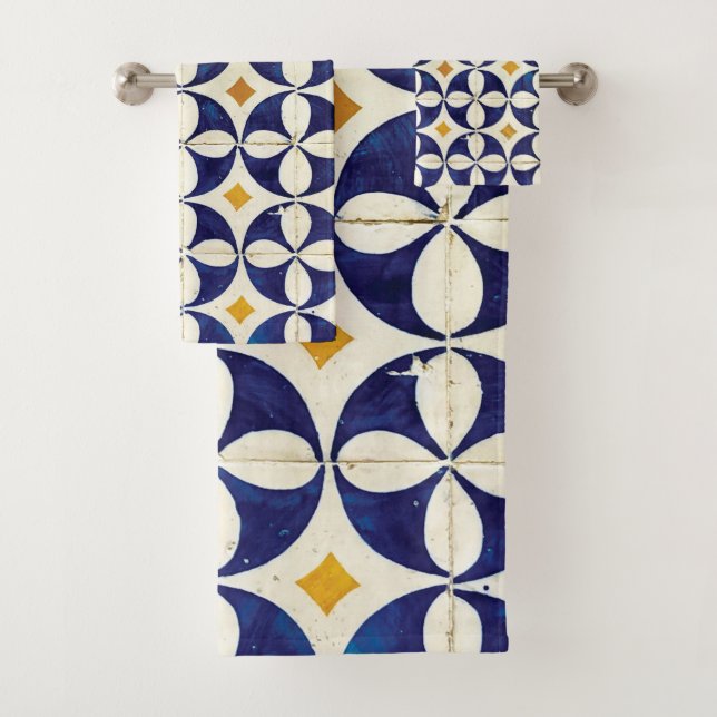 Carreaux portugais - Azulejo Motif Design (En situation)