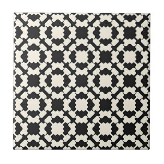 carreaux rhombus noirs et blancs grecs