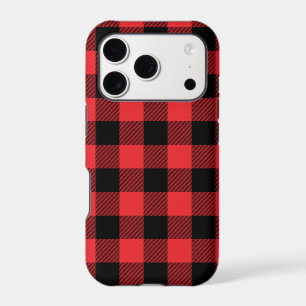 Carreaux Rouge Noir Buffalo