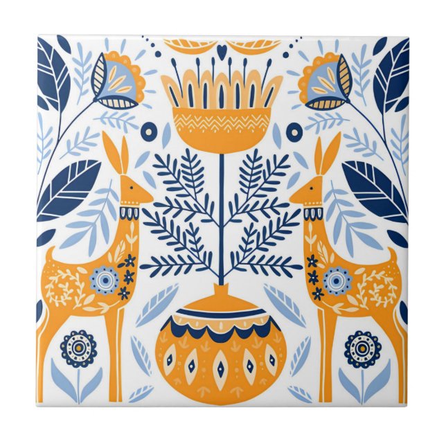 carreaux suédois classique (Devant)