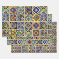 Carreaux Talavera Enveloppement Papier