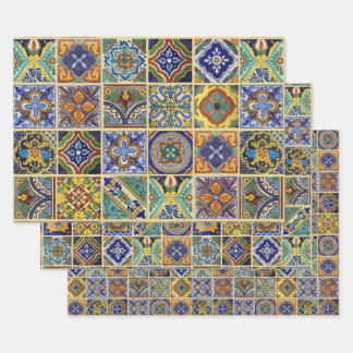 Carreaux Talavera Enveloppement Papier