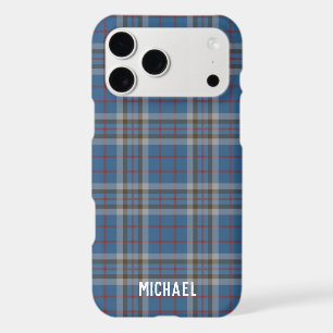 Carreaux Tartan Bleu Gris Rustique Thompson