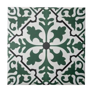 carreaux verts classiques