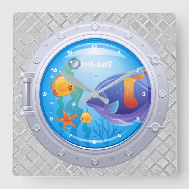 Carrée Grande horloge nautique (Recto)