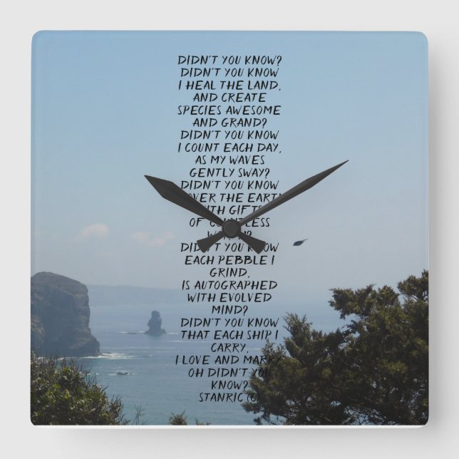 CARRÉE HORLOGE (Recto)