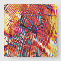 Horloge 6 Mur Sinueux
