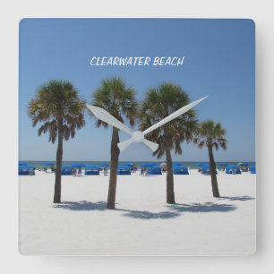 Carrée Horloge de Clearwater Beach Florida