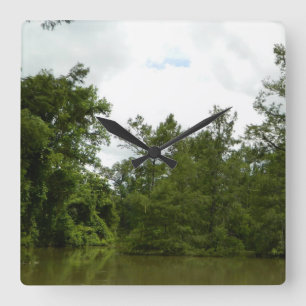 Carrée Horloge de crâne