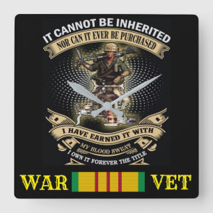 CARRÉE HORLOGE DE LA GUERRE DU VIETNAM