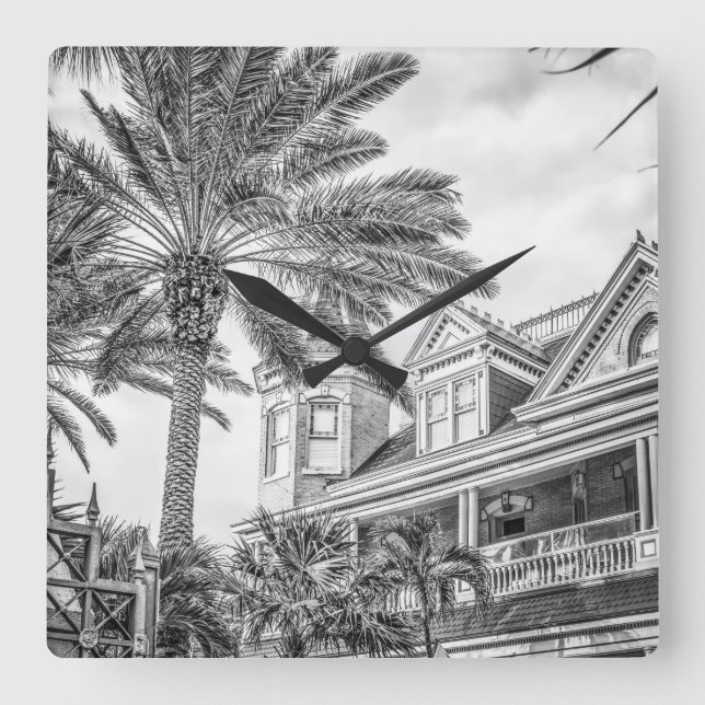 Carrée Horloge de la maison la plus au sud (Recto)