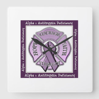 Carrée horloge d'insuffisance de álpha-1-antitrypsine