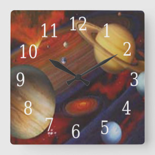 Carrée Horloge du Carré d'espace