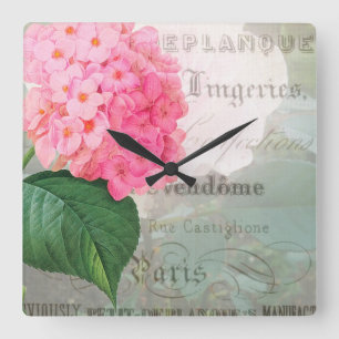 Carrée Horloge française minable d'accent de Redoute